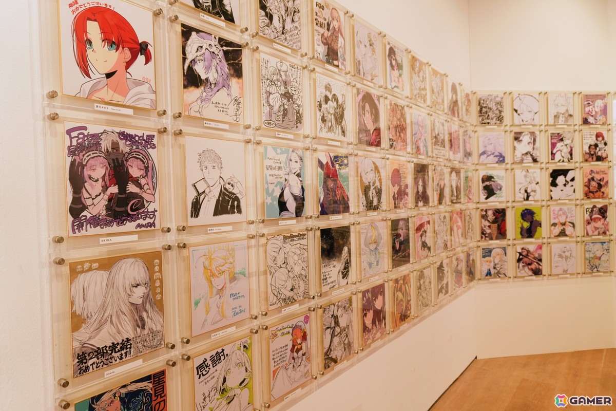 「FGO」の旅路を辿る「星見の回廊」内覧会レポート―初公開の映像に新規描き下ろし、秘蔵の制作資料までの画像