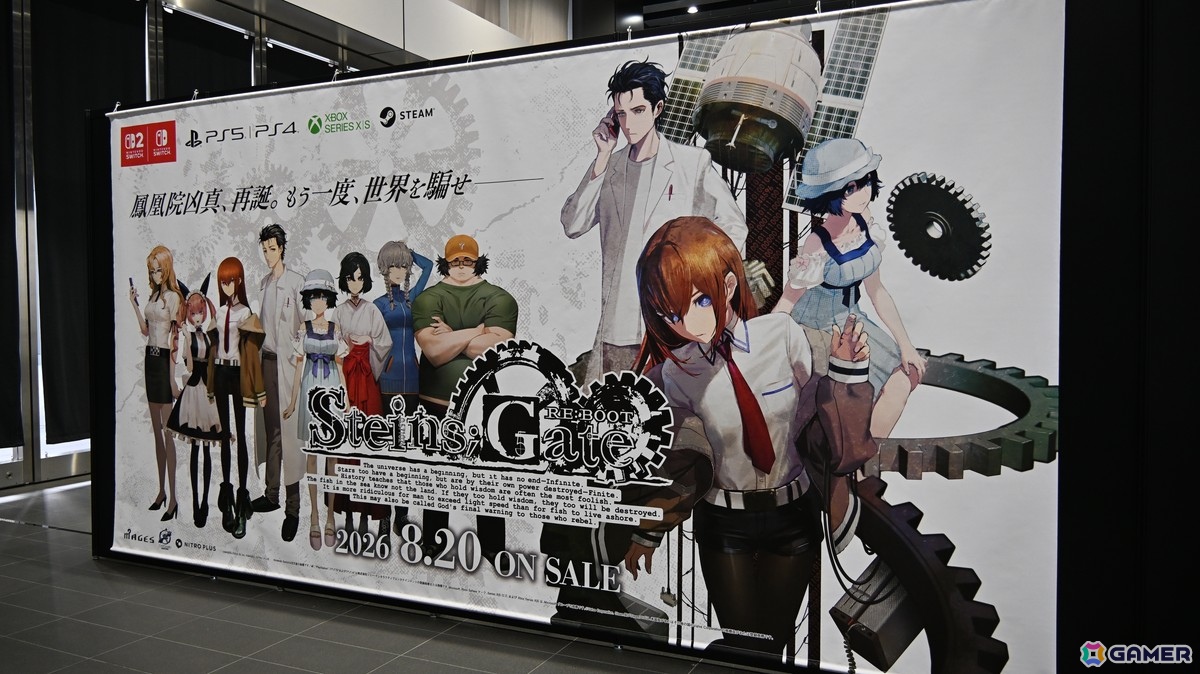 TVアニメの世界観を詰め込んだ展示の数々――「シュタインズ・ゲートANIMATION 15th Anniversary EXHIBITION」内覧レポートの画像