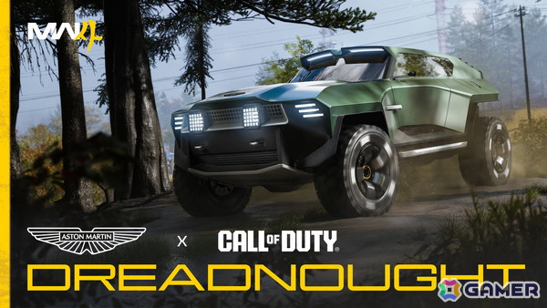 「CoD: MW4」アストンマーティンと共同開発した軍事用SUV「Aston Martin Dreadnought」の実装が決定！ゲーム内屈指の性能を誇るマシンにの画像1