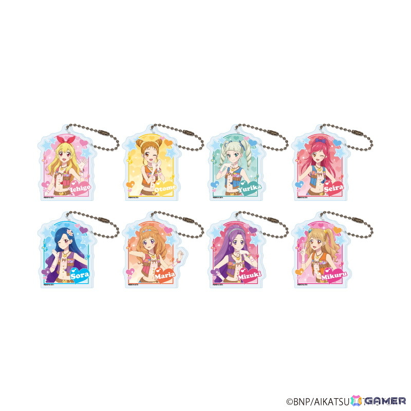 「アイカツ!」“アイカツ8”の描き下ろしイラストを使用した新作グッズがラインナップされたPOP UP SHOPが開催中!の画像