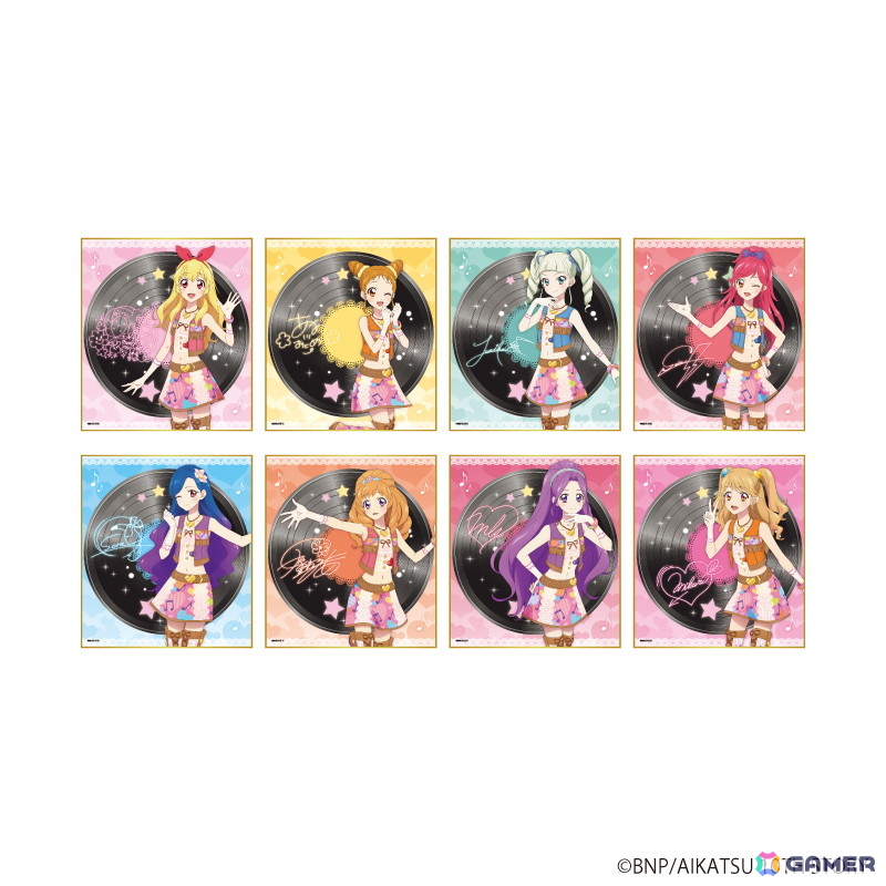 「アイカツ!」“アイカツ8”の描き下ろしイラストを使用した新作グッズがラインナップされたPOP UP SHOPが開催中!の画像