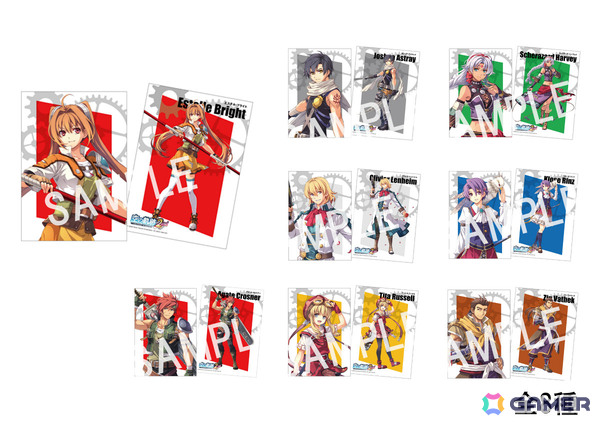 「空の軌跡 the 2nd」エステル、ヨシュアたちのタペストリーやクオーツをイメージしたガラスカラビナなどのグッズが9月17日に発売！の画像4