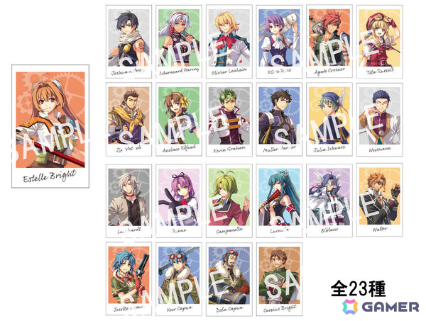 「空の軌跡 the 2nd」エステル、ヨシュアたちのタペストリーやクオーツをイメージしたガラスカラビナなどのグッズが9月17日に発売！の画像7