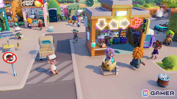 さびれた町をにぎやかな観光地へと育てていくカオスな街作りシミュレーター「Go-Go Town!」が発売!協力プレイにも対応の画像