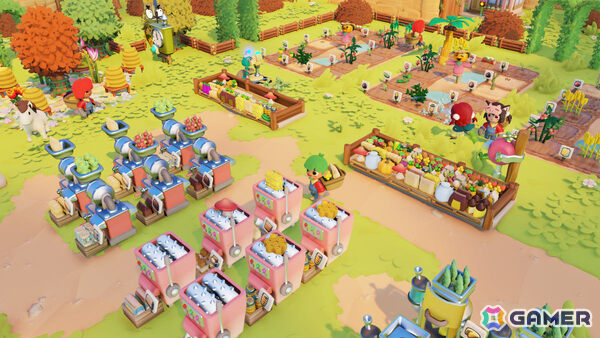 さびれた町をにぎやかな観光地へと育てていくカオスな街作りシミュレーター「Go-Go Town!」が発売!協力プレイにも対応の画像