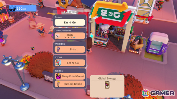 さびれた町をにぎやかな観光地へと育てていくカオスな街作りシミュレーター「Go-Go Town!」が発売!協力プレイにも対応の画像