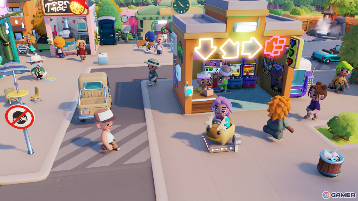 さびれた町をにぎやかな観光地へと育てていくカオスな街作りシミュレーター「Go-Go Town!」が発売！協力プレイにも対応の画像3