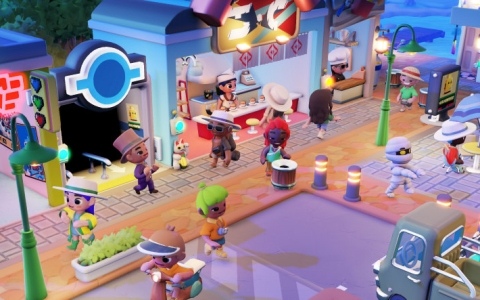 さびれた町をにぎやかな観光地へと育てていくカオスな街作りシミュレーター「Go-Go Town!」が発売!協力プレイにも対応