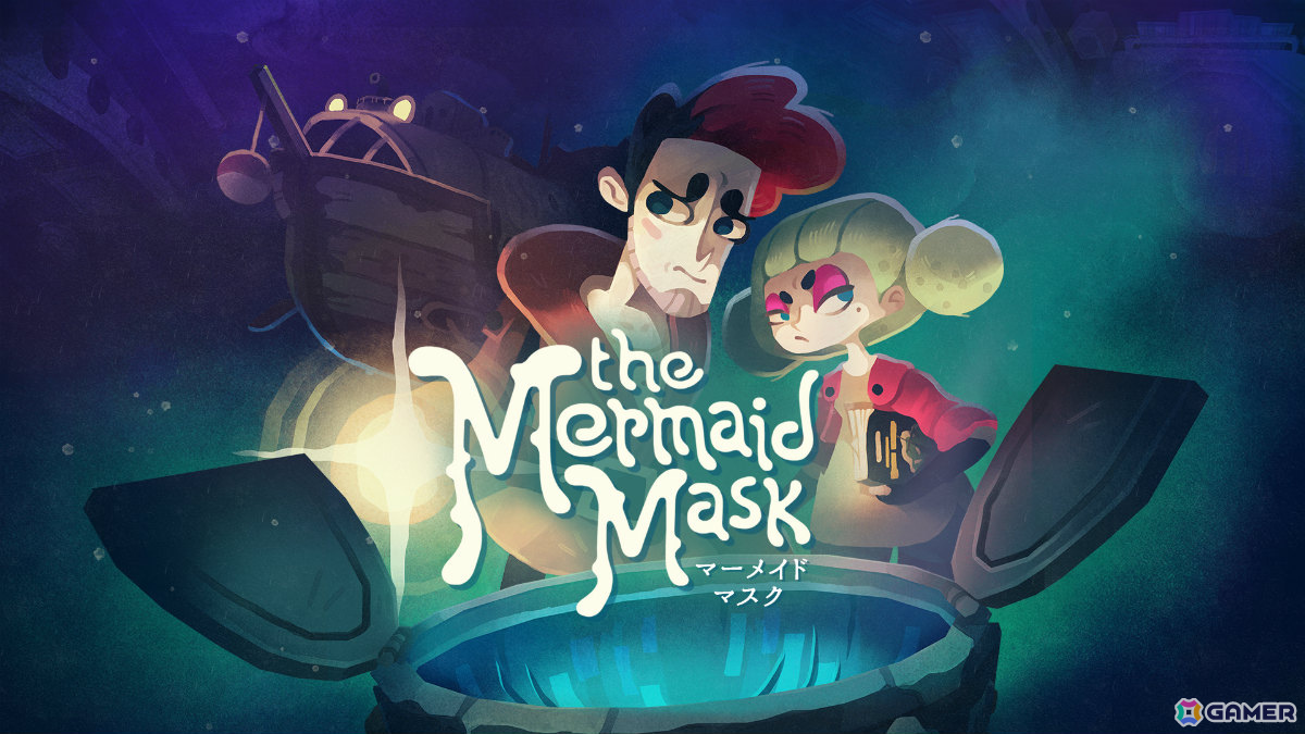 潜水艦の中で起きた密室殺人事件の謎を解くポイント&クリック型ミステリーADV「The Mermaid Mask」がリリース!の画像