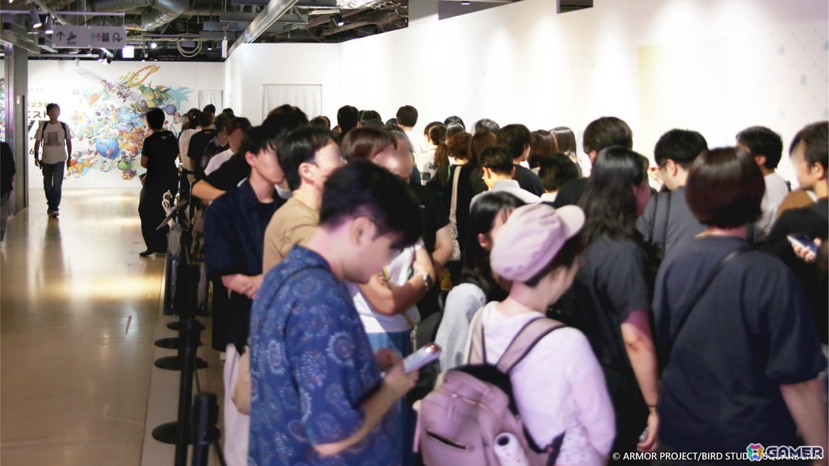 ドラゴンクエスト40周年記念展「ドラゴンクエスト the DIVE -まだ見ぬ冒険の舞台へ-」が開幕!オープン初日より大盛況の画像