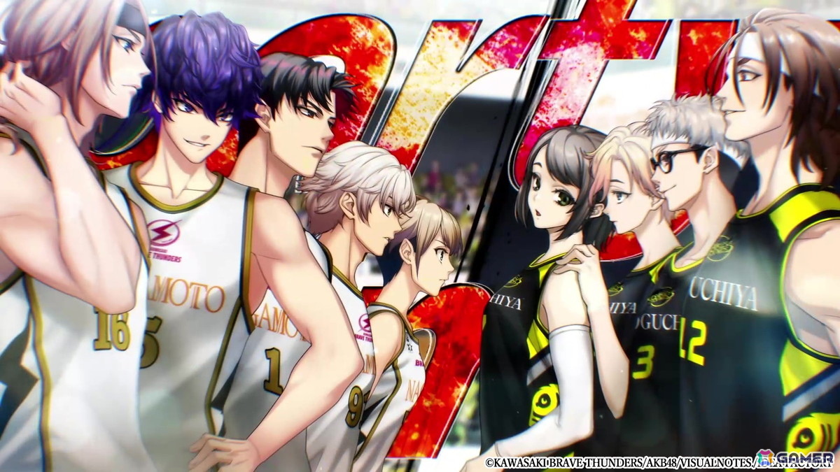 川崎ブレイブサンダースとAKB48が監修する新感覚女性向け恋愛ゲーム「MIX DUNK -KING OF BASKETBALL-」の発売日が11月26日に決定!の画像