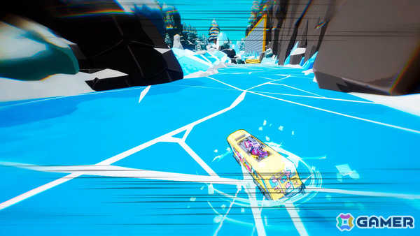 色とりどりのディストピア日本を電車で爆走するトリックアクションレースゲーム「電車アタック」がリリース！エネルギッシュなサウンドトラックも配信の画像