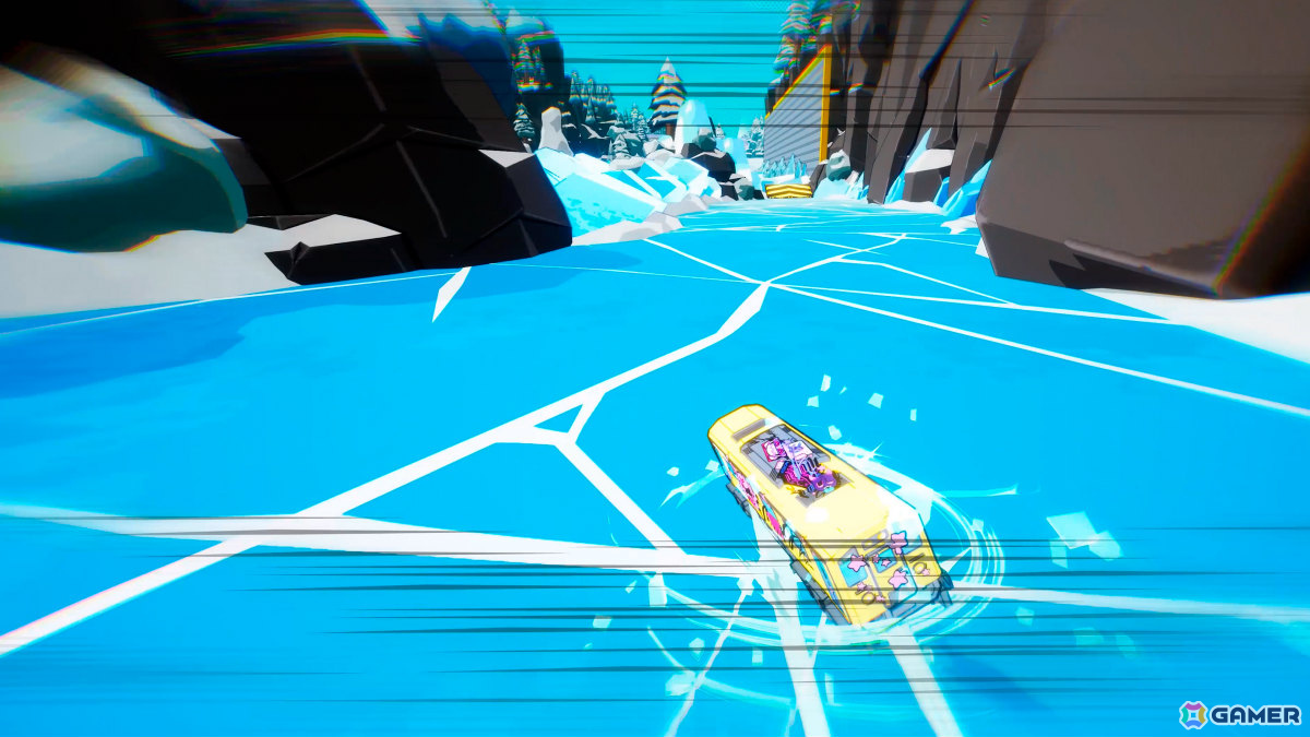 色とりどりのディストピア日本を電車で爆走するトリックアクションレースゲーム「電車アタック」がリリース！エネルギッシュなサウンドトラックも配信の画像9