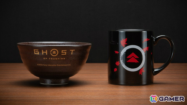 「Ghost of Tsushima」6周年にあわせて新作アパレル＆雑貨が発売！Tシャツ、パーカー、刺繍ステッカーや美濃焼の茶碗などがラインナップの画像6