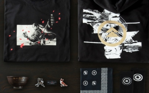 「Ghost of Tsushima」6周年にあわせて新作アパレル&雑貨が発売!Tシャツ、パーカー、刺繍ステッカーや美濃焼の茶碗などがラインナップ