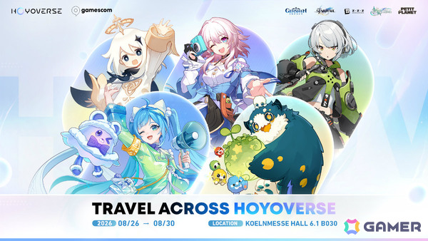 HoYoverseがgamescom 2026の出展ラインナップを発表！「崩壊：ネクサスアニマ」「プチプラネット」が初のオフライン公開、試遊も楽しめるの画像1