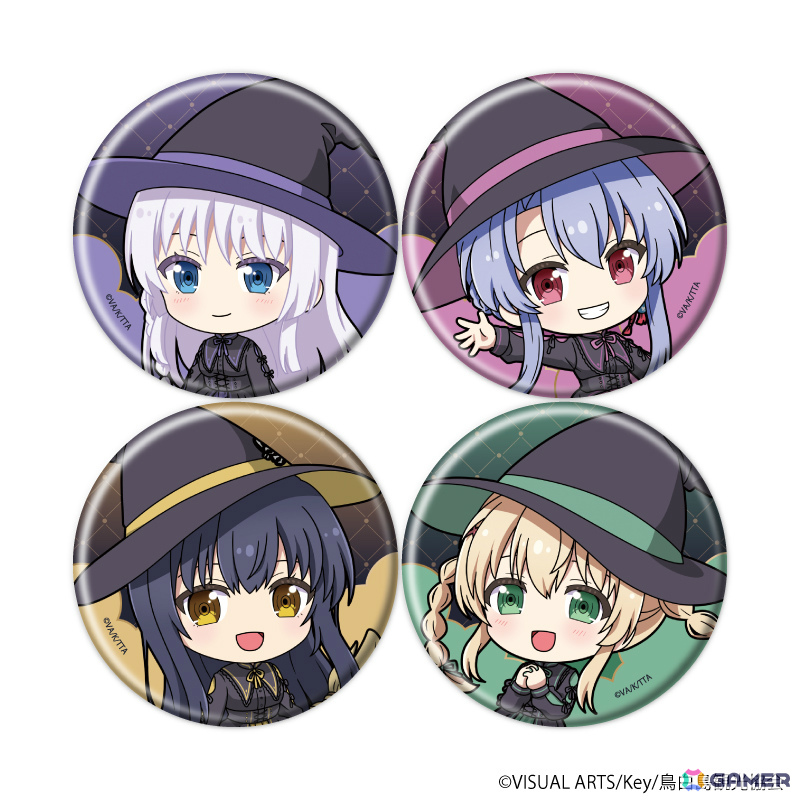 TVアニメ「Summer Pockets」魔女の衣装に身を包んだ鳴瀬しろはたちの描き下ろしグッズがeeo Store 池袋本店&eeo Store onlineで販売開始!の画像