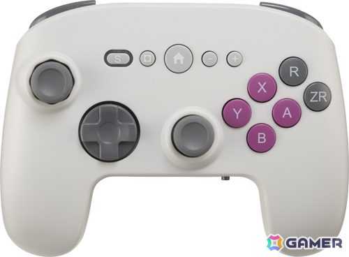 「CYBER・レトロスタイルゲームパッド6B 無線タイプ（Switch2/Switch用）」が発売！無線・有線接続両対応、PCでも使用可能の画像