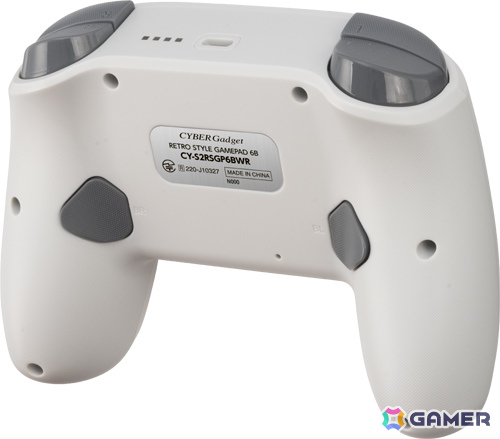 「CYBER・レトロスタイルゲームパッド6B 無線タイプ（Switch2/Switch用）」が発売！無線・有線接続両対応、PCでも使用可能の画像