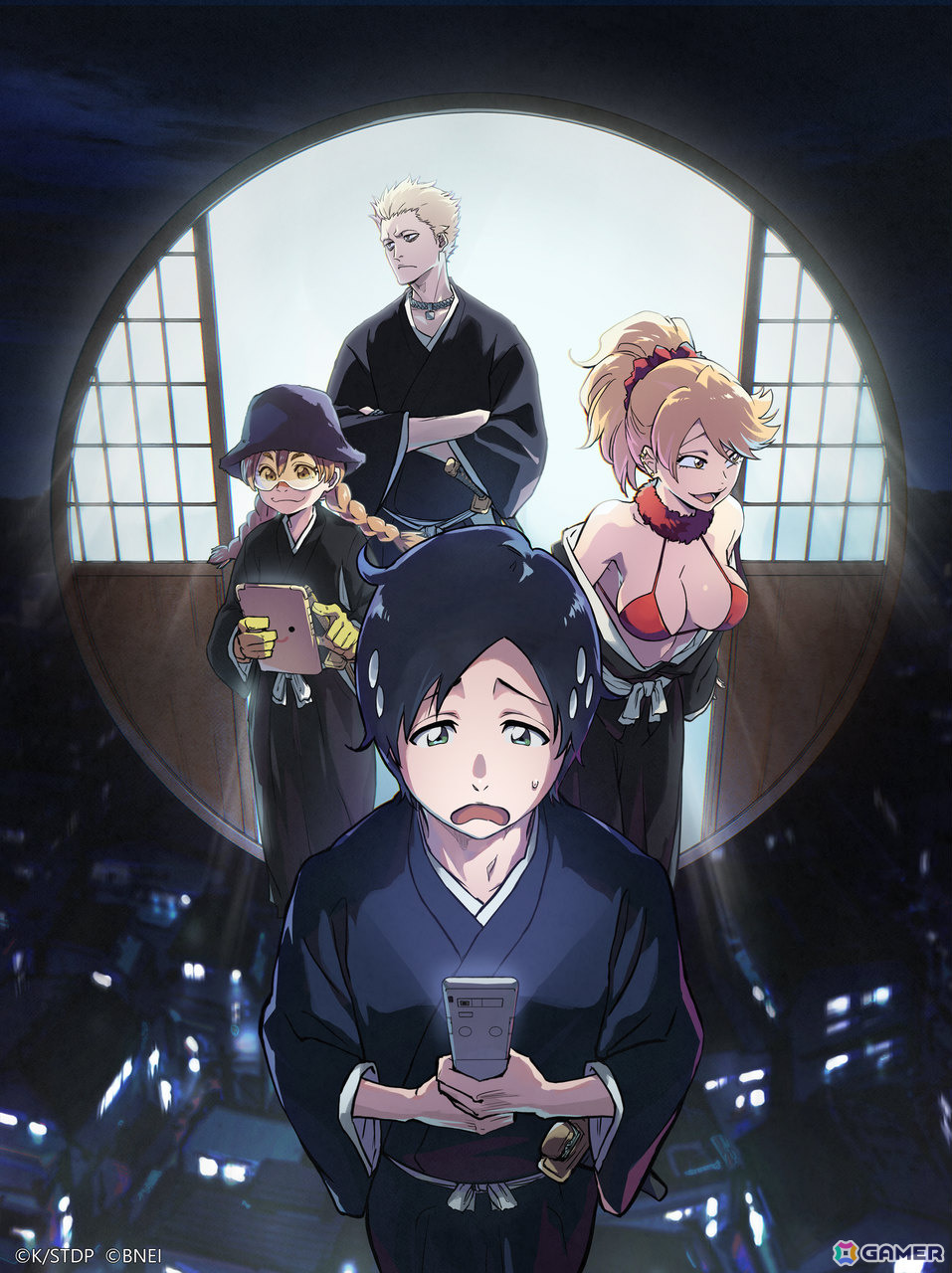 「BLEACH Mirrors High」久保帯人先生が手掛ける新人隊士の珠輪那生(CV:和泉風花)、半藤ギロ(CV:バトリ勝悟)、時島まいこ(CV:篠原侑)が公開!の画像