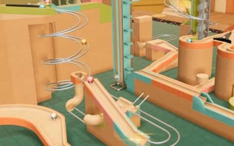 ビー玉転がしシミュレーター「Cozy Marbles ビー玉コロコロ大作戦」の発売日が8月21日に決定!他のプレイヤーが作ったコースをDLすることも可能