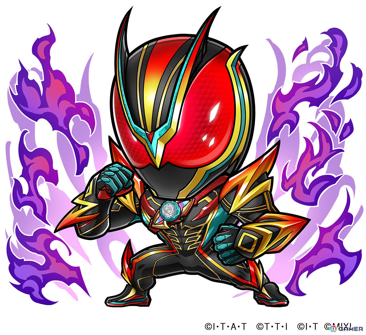 「コトダマン」仮面ライダーコラボ第8弾が開催!ゼッツエクスドリーム、ノクス ミッドナイトシャドウ、ドォーンがゲームコラボに最速参戦の画像