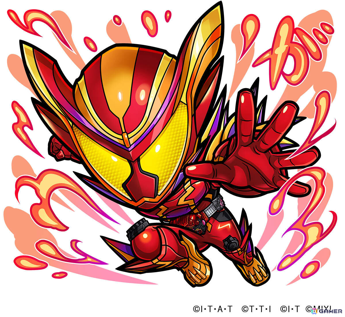 「コトダマン」仮面ライダーコラボ第8弾が開催!ゼッツエクスドリーム、ノクス ミッドナイトシャドウ、ドォーンがゲームコラボに最速参戦の画像