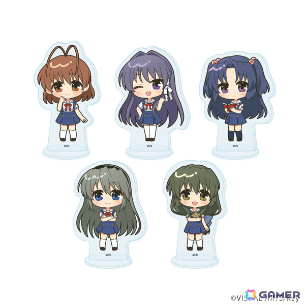 「CLANNAD」公式イラスト＆夏制服姿のミニキャライラストがグッズに！メモリーブロックやモバイルアクセサリーケースなどがラインナップの画像9