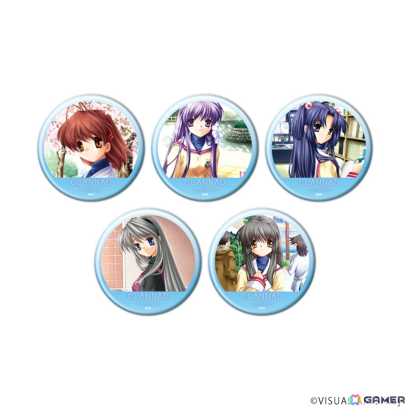 「CLANNAD」公式イラスト&夏制服姿のミニキャライラストがグッズに!メモリーブロックやモバイルアクセサリーケースなどがラインナップの画像