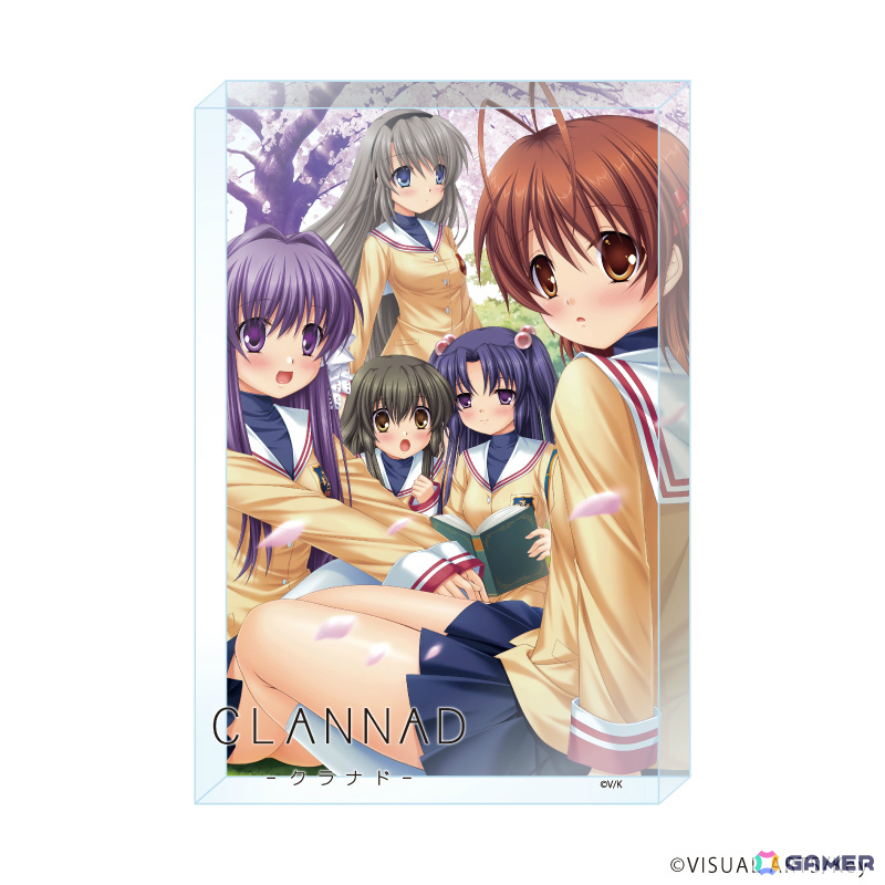 「CLANNAD」公式イラスト&夏制服姿のミニキャライラストがグッズに!メモリーブロックやモバイルアクセサリーケースなどがラインナップの画像