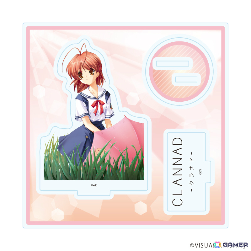 「CLANNAD」公式イラスト&夏制服姿のミニキャライラストがグッズに!メモリーブロックやモバイルアクセサリーケースなどがラインナップの画像