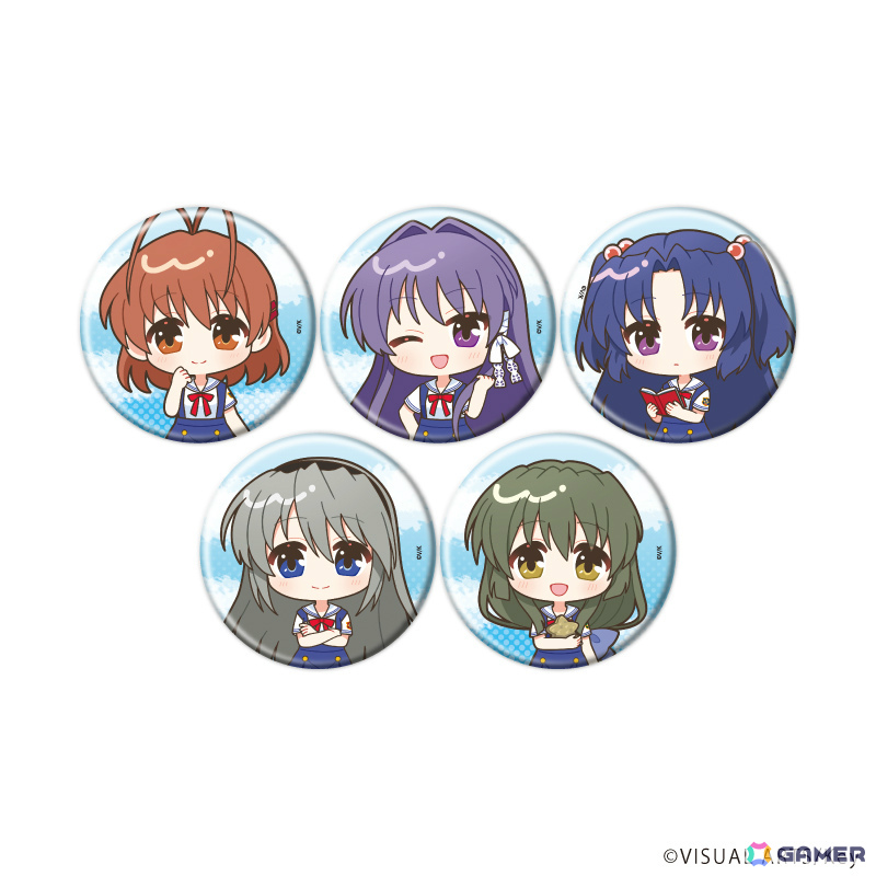 「CLANNAD」公式イラスト&夏制服姿のミニキャライラストがグッズに!メモリーブロックやモバイルアクセサリーケースなどがラインナップの画像