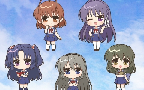 「CLANNAD」公式イラスト&夏制服姿のミニキャライラストがグッズに!メモリーブロックやモバイルアクセサリーケースなどがラインナップ