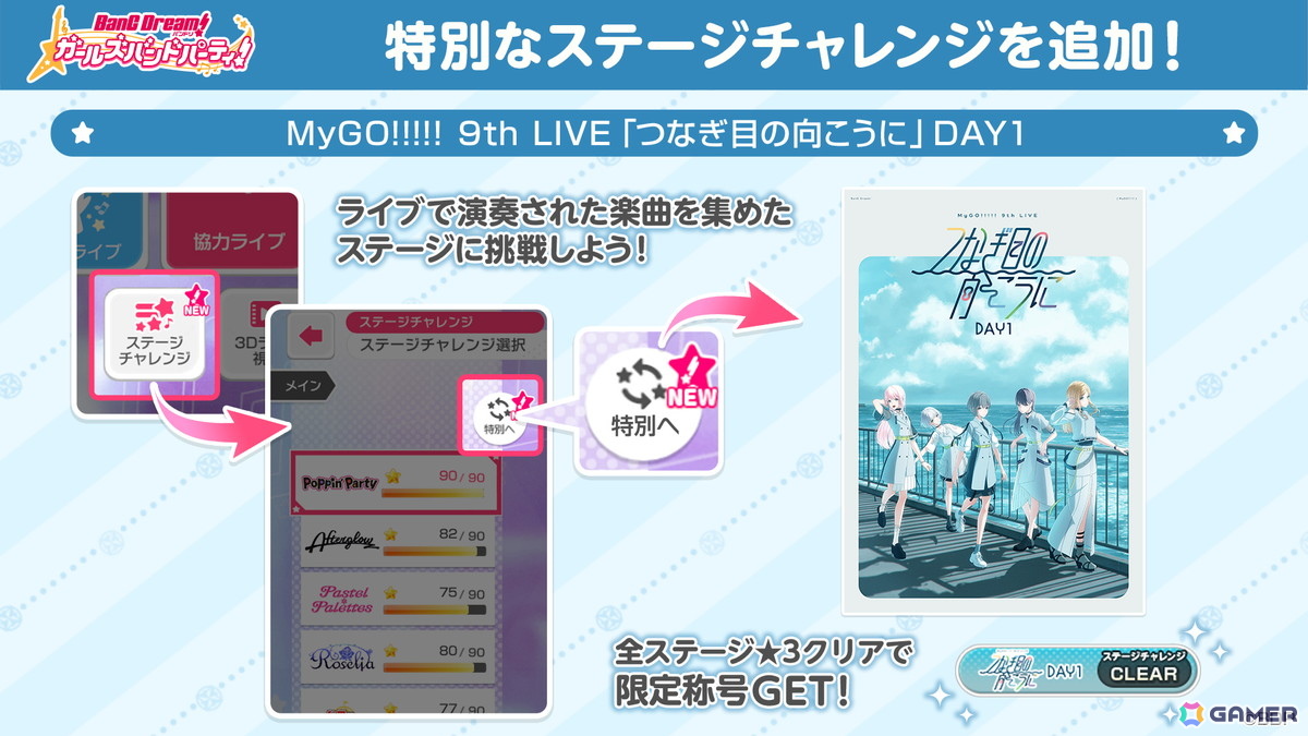 MyGO!!!!! 9th LIVE「つなぎ目の向こうに」が開催!7か月ぶりとなる単独ライブは初演奏の「羅永線」含め各日全17曲を披露の画像
