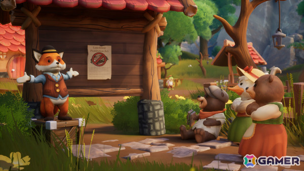 森の住人たちを率いて産業革命を生き抜くタウンライフRPG「Critterville Goes Bankrupt」初のゲームプレイトレーラーが公開!の画像