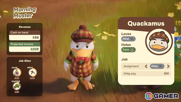 森の住人たちを率いて産業革命を生き抜くタウンライフRPG「Critterville Goes Bankrupt」初のゲームプレイトレーラーが公開!の画像
