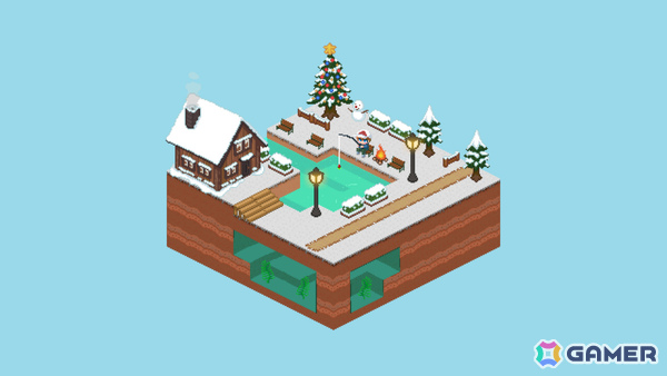 デスクトップの片隅で自分だけの釣り場を育てる放置系フィッシング箱庭ゲーム「Desktop Fishing Garden」Steamページが公開!の画像