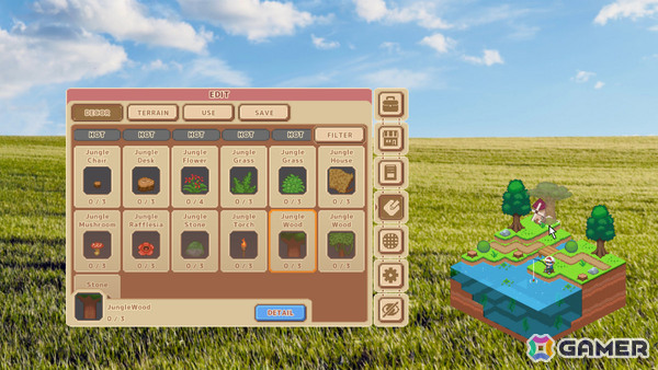 デスクトップの片隅で自分だけの釣り場を育てる放置系フィッシング箱庭ゲーム「Desktop Fishing Garden」Steamページが公開!の画像