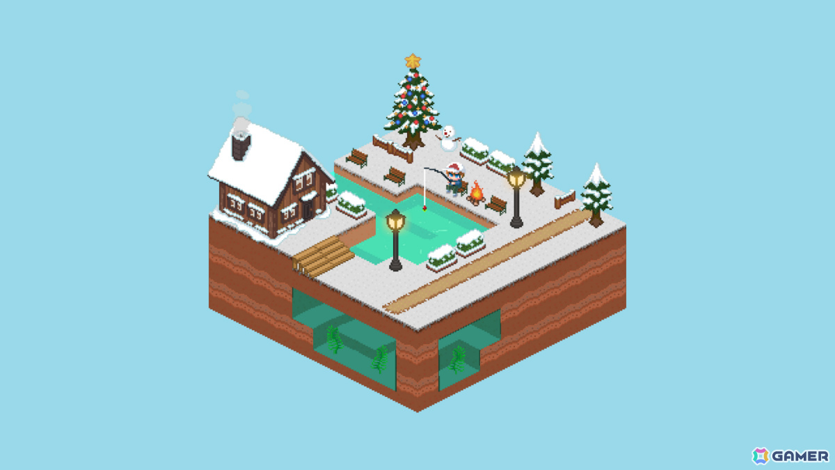 デスクトップの片隅で自分だけの釣り場を育てる放置系フィッシング箱庭ゲーム「Desktop Fishing Garden」Steamページが公開！の画像5