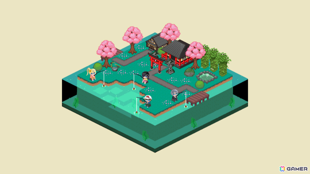 デスクトップの片隅で自分だけの釣り場を育てる放置系フィッシング箱庭ゲーム「Desktop Fishing Garden」Steamページが公開！の画像6