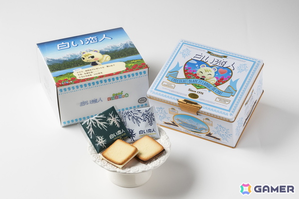 「あつまれ どうぶつの森」と「白い恋人」がコラボ！ジュンをデザインした限定コラボ缶が8月14日より「あつまれ だいまるデパー島」にて発売の画像4