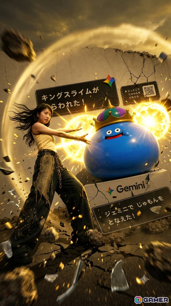 「ドラゴンクエスト」Geminiを使ってじゅもんを唱えるリアルRPGイベント「ジェミニクエスト」が7月30日より渋谷・原宿エリアで開催!の画像
