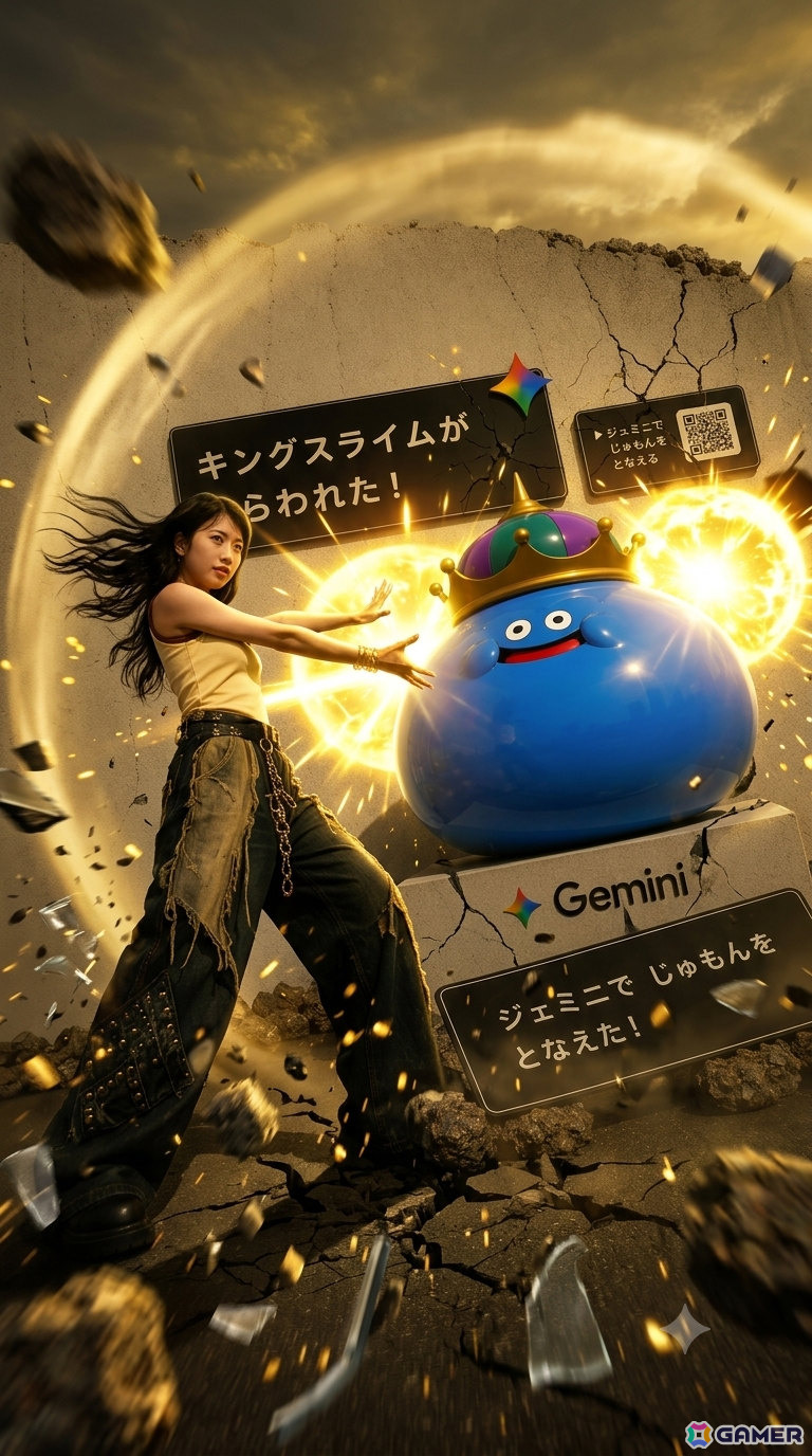 「ドラゴンクエスト」Geminiを使ってじゅもんを唱えるリアルRPGイベント「ジェミニクエスト」が7月30日より渋谷・原宿エリアで開催！の画像7