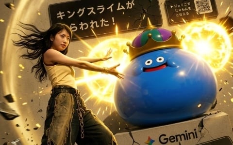 「ドラゴンクエスト」Geminiを使ってじゅもんを唱えるリアルRPGイベント「ジェミニクエスト」が7月30日より渋谷・原宿エリアで開催!