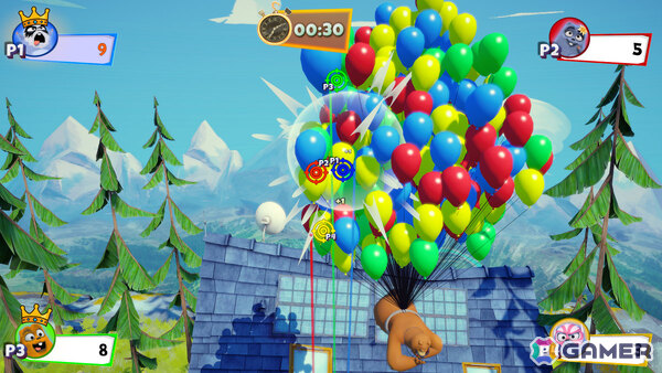 アニメ「グリジーとレミングス」のパーティーゲーム「Grizzy and the Lemmings - Crazy Party」が8月7日に発売!の画像