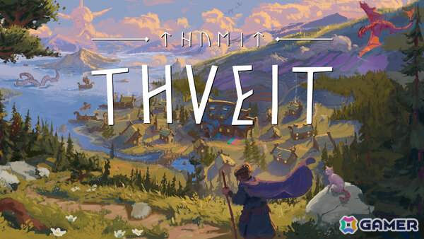 北欧風の街づくりゲーム「Thveit」が発表！人間と神話の生き物が共に暮らす道を模索しながら活気あるコミュニティを築き上げようの画像1