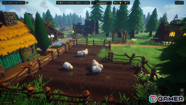 北欧風の街づくりゲーム「Thveit」が発表!人間と神話の生き物が共に暮らす道を模索しながら活気あるコミュニティを築き上げようの画像