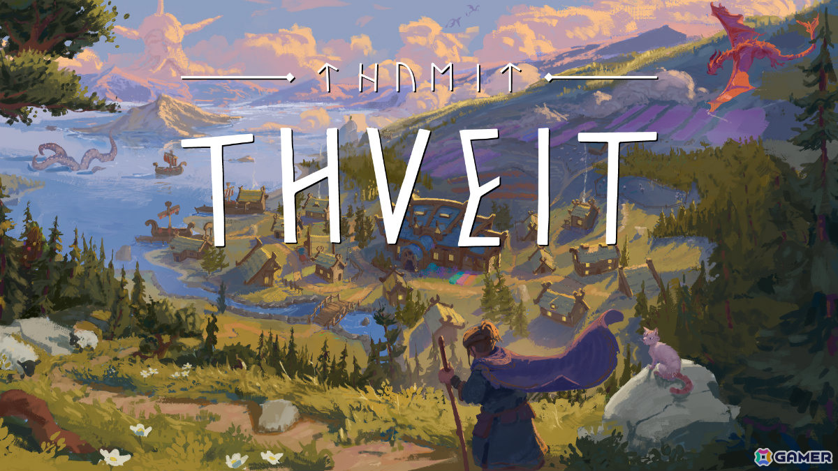 北欧風の街づくりゲーム「Thveit」が発表！人間と神話の生き物が共に暮らす道を模索しながら活気あるコミュニティを築き上げようの画像1