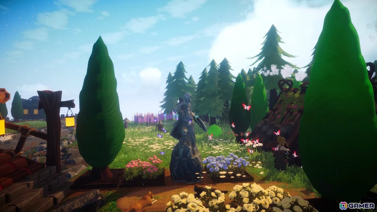 北欧風の街づくりゲーム「Thveit」が発表!人間と神話の生き物が共に暮らす道を模索しながら活気あるコミュニティを築き上げようの画像