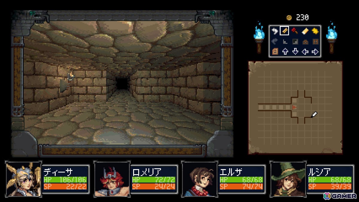 「世界樹の迷宮」「真・女神転生」「Wizardry」といった作品に着想を得た3DダンジョンRPG「Häxeri」のSteamページが公開!の画像